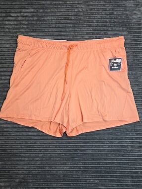 Women's Athletic Drawstring Shorts in Peach by Ultra Performance